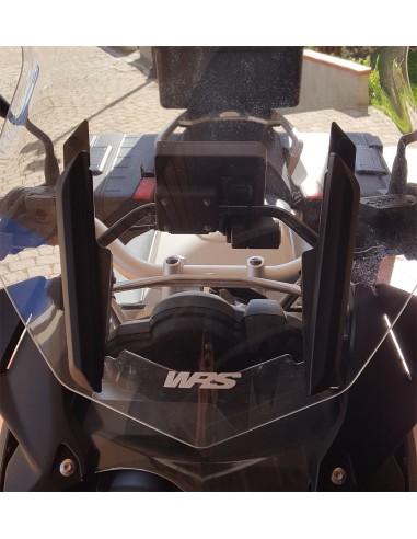 Kit Staffe Interne Ed Esterne Per Parabrezza Moto - In PP Nero - Per BMW R1200GS/R1250GS LC/ADV 2013-2023 - Antivibrazione - 4